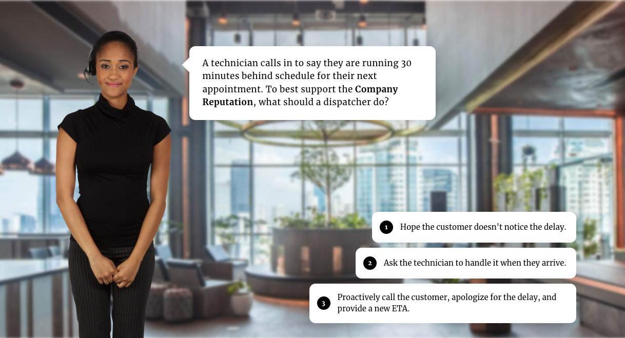 Dispatcher Scenario Activity